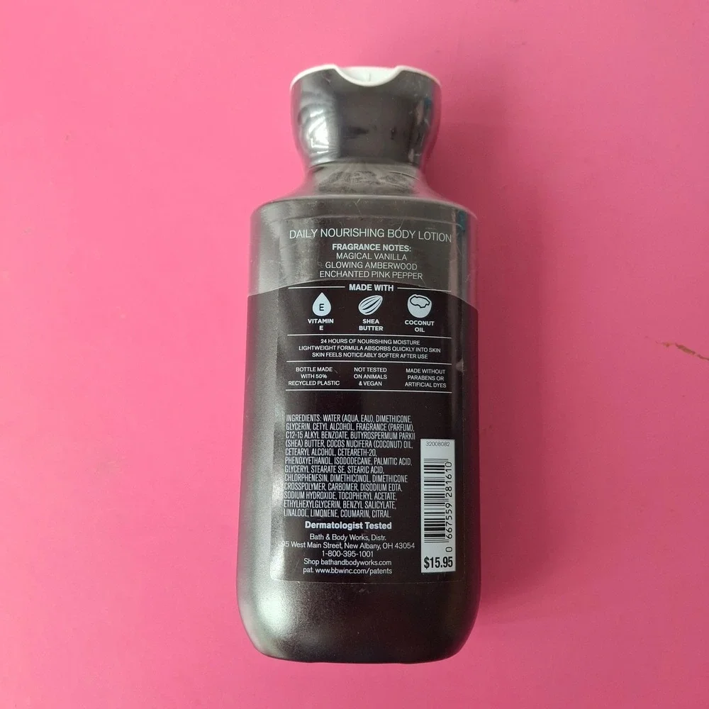 Bath & Body Works WICKED VANILLA WOODS Body Lotion 8 fl oz